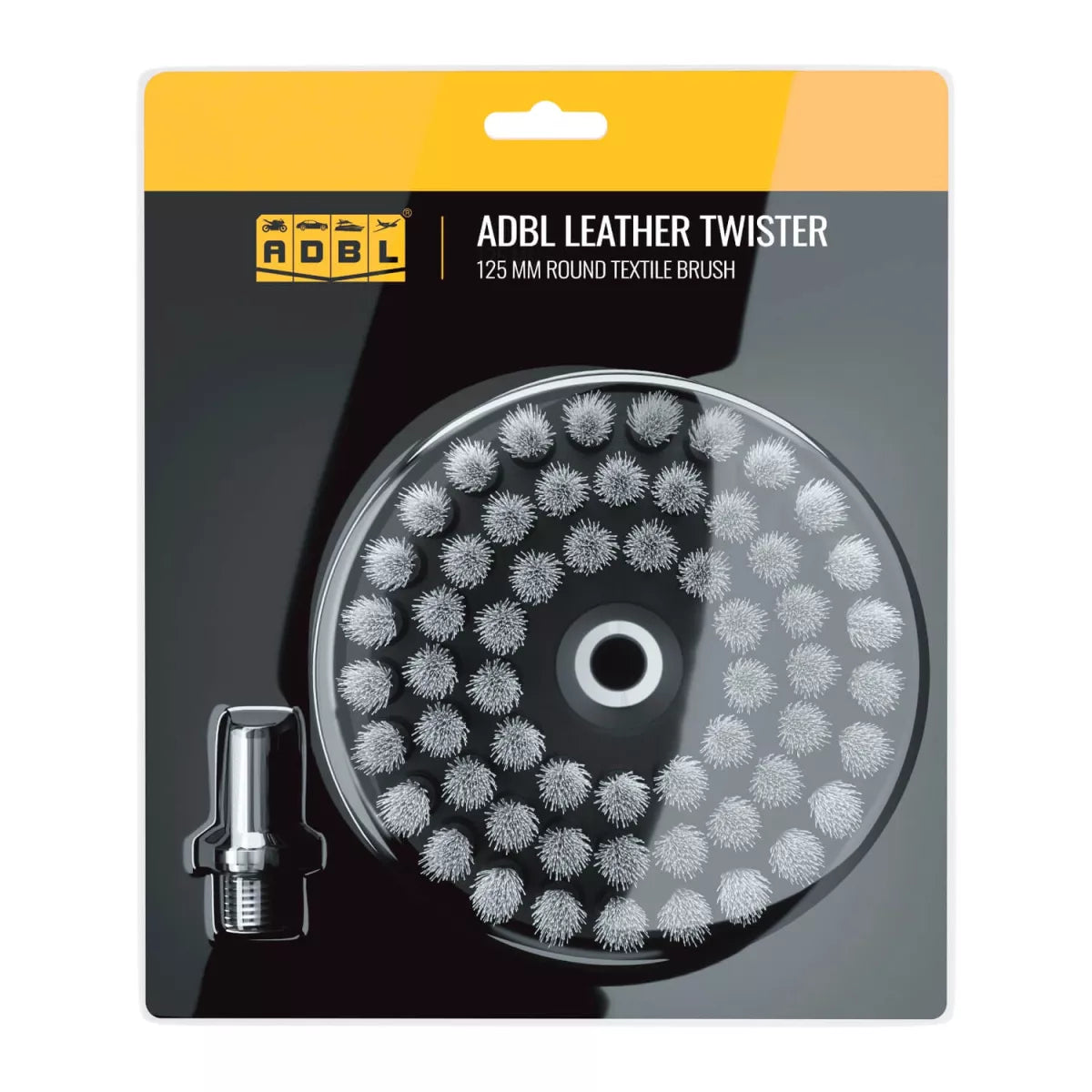 ADBL Leather Twister Reinigungsbürsten-Aufsatz 125mm - 6914