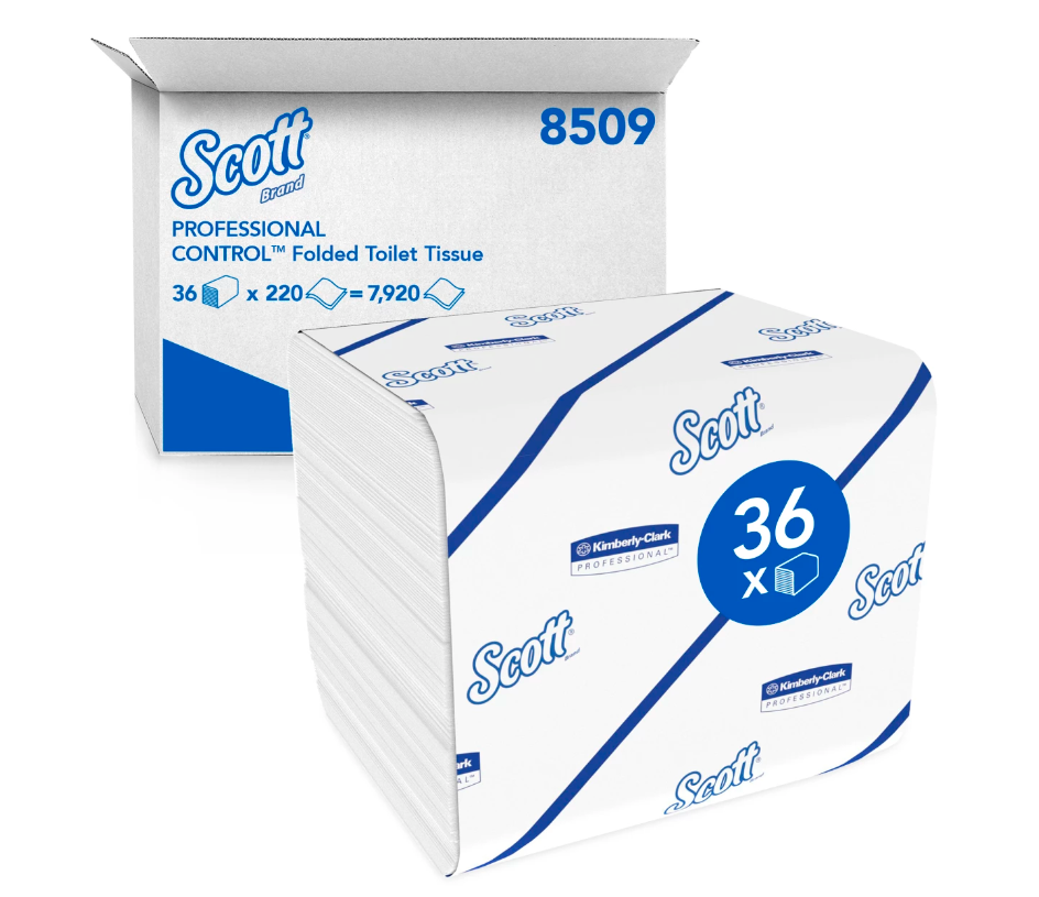 Kimberly Clark - 8509 - Scott® - Control™ Toilettenpapier - 36 Päckchen