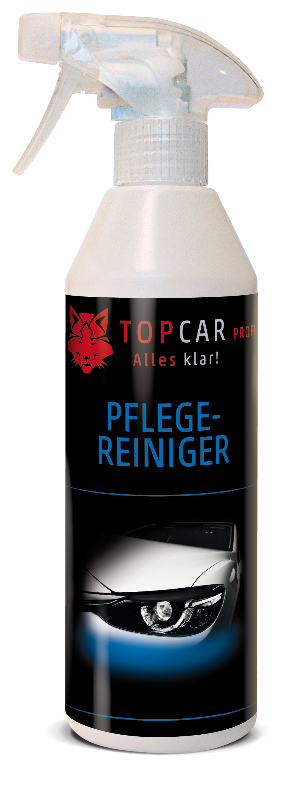 TOP CAR Pflegereiniger 500ml Sprühflasche - Weigola Hygienevertrieb -  - Weigola Hygienevertrieb
