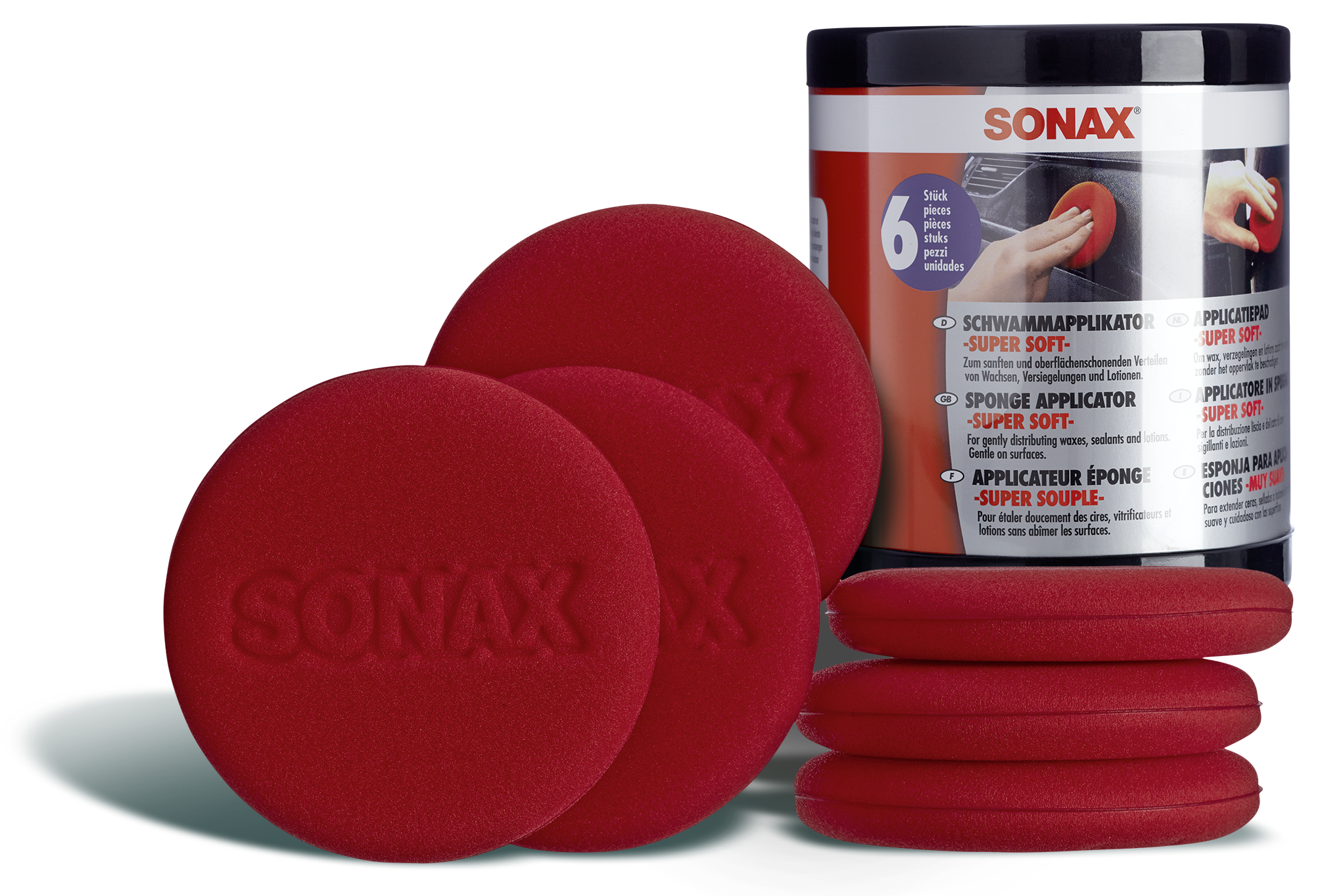 SONAX SchwammApplikator -Super Soft- - Weigola Hygienevertrieb -  - Weigola Hygienevertrieb