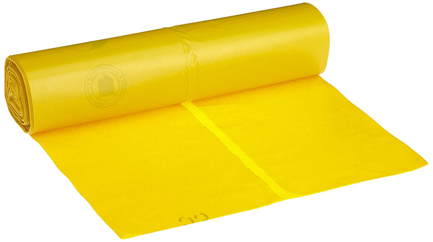 Müllbeutel 70 Liter LDPE gelb dünn 575x1000mm 34µ - Weigola Hygienevertrieb -  - Weigola Hygienevertrieb