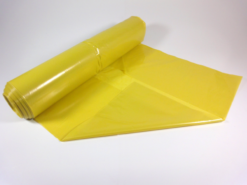Müllbeutel 120 Liter LDPE gelb mittel 700x1100mm 37µ - Weigola Hygienevertrieb -  - Weigola Hygienevertrieb