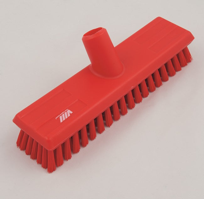 Vikan Bodenschrubber mit Wasserdurchlauf rot 65x275mm - Weigola Hygienevertrieb -  - Weigola Hygienevertrieb