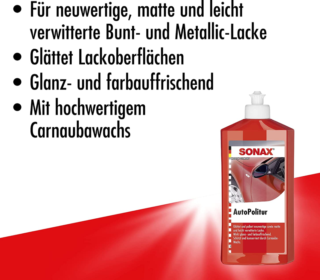 SONAX AutoPolitur - Weigola Hygienevertrieb -  - Weigola Hygienevertrieb