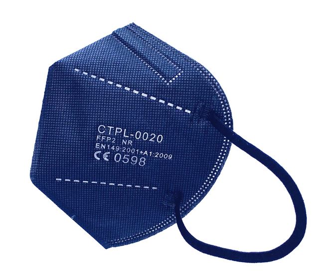 CTPL FFP2 NR Maske mit CE0598 - mehrfarbig - Weigola Hygienevertrieb