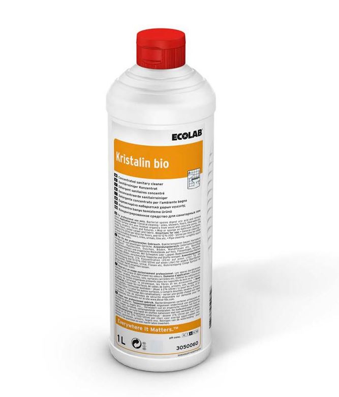 Ecolab Kristalin bio Sanitärreiniger Geruchsvernichter - Weigola Hygienevertrieb -  - Weigola Hygienevertrieb