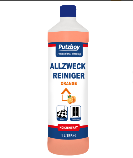 Putzboy Allzweck Reiniger Orange 1L - Weigola Hygienevertrieb -  - Weigola Hygienevertrieb