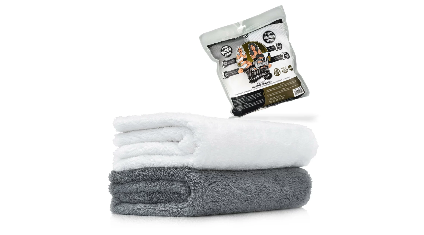 Nuke Guys Towel Twins - Waschtuch Set: 2-Tuch-Waschmethode - 40x60cm, 550GSM - verpackt - 2er Set - Weigola Hygienevertrieb -  - Weigola Hygienevertrieb