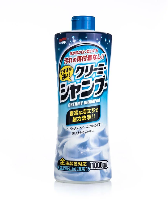 Soft99 Neutral Shampoo Creamy, Autoshampoo Autowäsche, pH-neutral, Pfefferminz Duft, 1 l - Weigola Hygienevertrieb -  - Weigola Hygienevertrieb