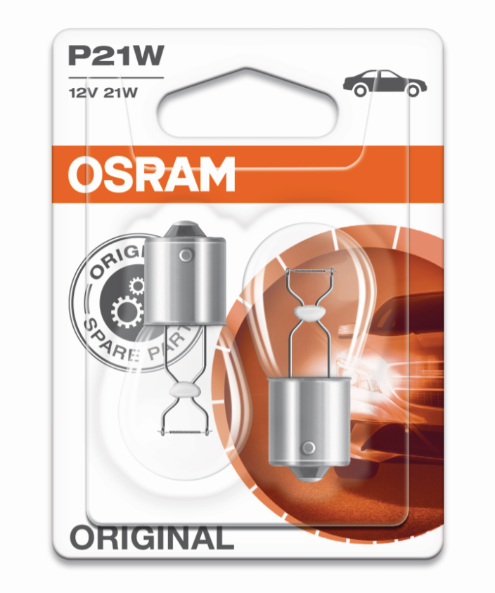 OSRAM Blink/Bremslicht P21W-12V-21W-BA15s - Weigola Hygienevertrieb -  - Weigola Hygienevertrieb