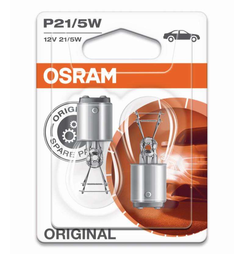 OSRAM Brems/Schlusslicht P21/5W-12V-21/5W-BAY15d - Weigola Hygienevertrieb -  - Weigola Hygienevertrieb