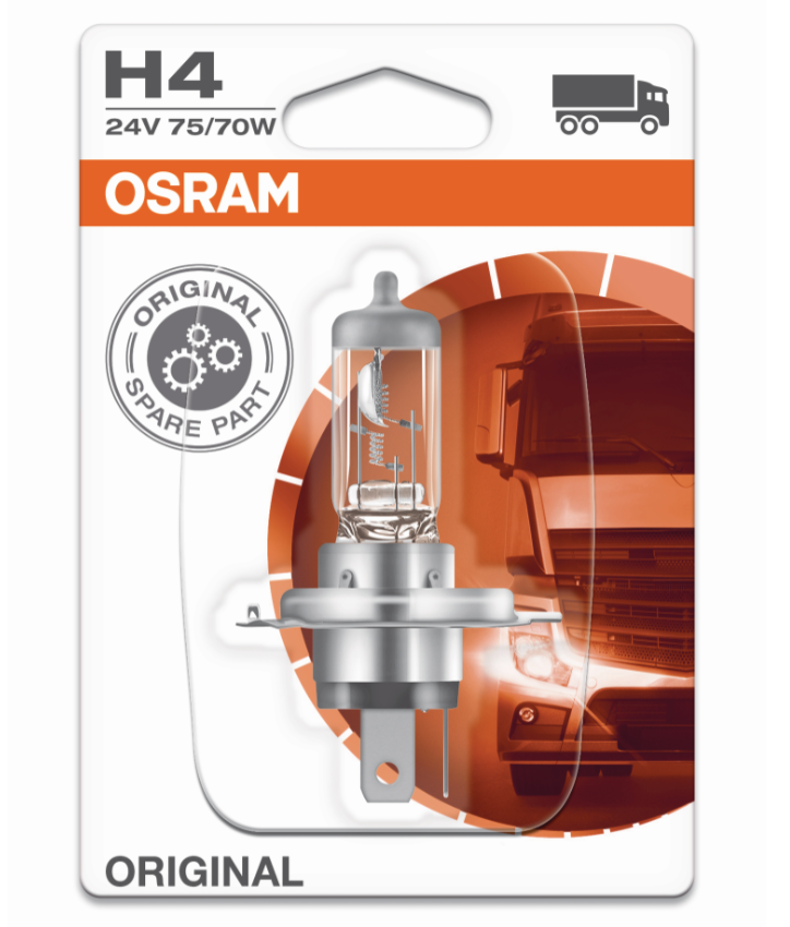 OSRAM Halogen H4 24V-70W-P43t - Weigola Hygienevertrieb -  - Weigola Hygienevertrieb
