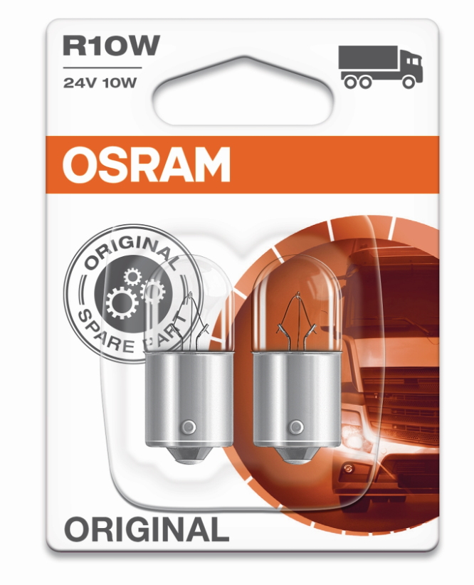 OSRAM Schlusslicht R10W-24V-10W-BA15s - Weigola Hygienevertrieb -  - Weigola Hygienevertrieb