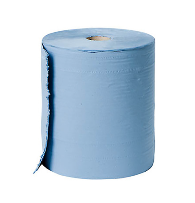 Putzrolle blau Premium 1 Rolle zu 1000 Abrissen, 3-lagig, - Weigola Hygienevertrieb -  - Weigola Hygienevertrieb