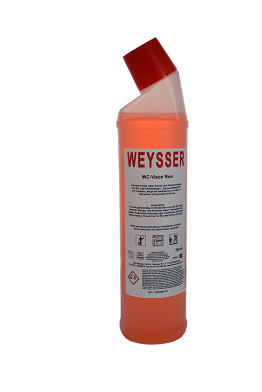 WEYSSER WC-Visco Rein 750 ml-Schräghalsflasche - Weigola Hygienevertrieb -  - Weigola Hygienevertrieb