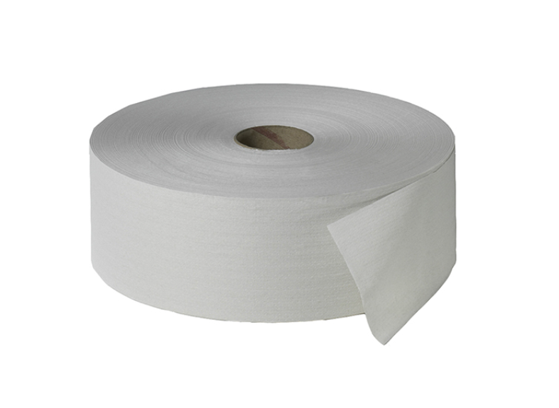 Fripa Toilettenpapier Großrolle 1-lagig 525 m, Recyclingqualität, 6 Rollen/Pack - Weigola Hygienevertrieb -  - Weigola Hygienevertrieb