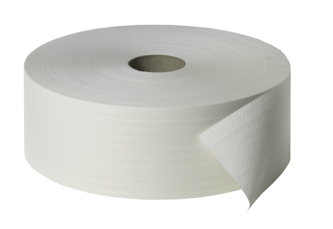 Fripa Toilettenpapier Großrolle 2-lagig 420 Meter, Zellstoff, 6 Rollen/Pack - Weigola Hygienevertrieb -  - Weigola Hygienevertrieb