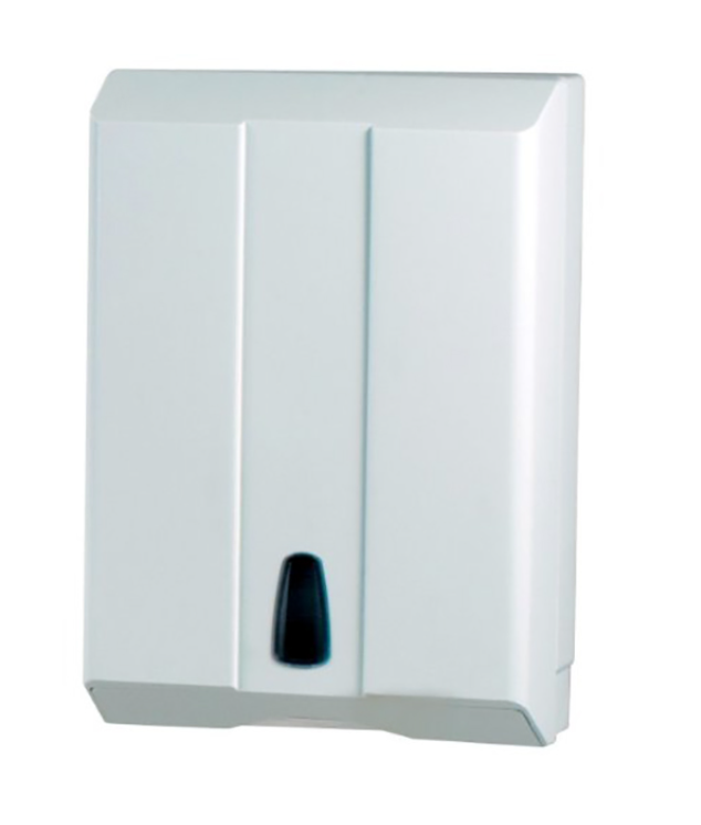 Papierhandtuchspender weiß für V-Falz, Z-Falz und C-Falz - Weigola Hygienevertrieb -  - Weigola Hygienevertrieb