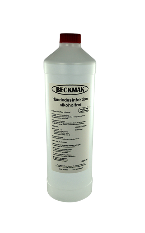 BECKMAK™ Händedesinfektion alkoholfrei - Weigola Hygienevertrieb -  - Weigola Hygienevertrieb