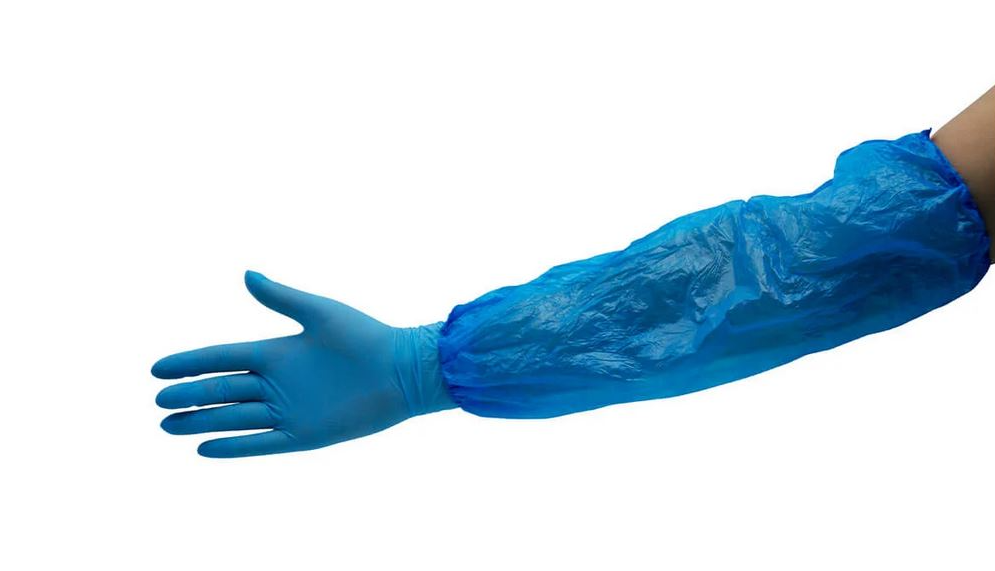 CPE-Ärmelschoner Blau - Weigola Hygienevertrieb - Latex Handschuhe - Weigola Hygienevertrieb