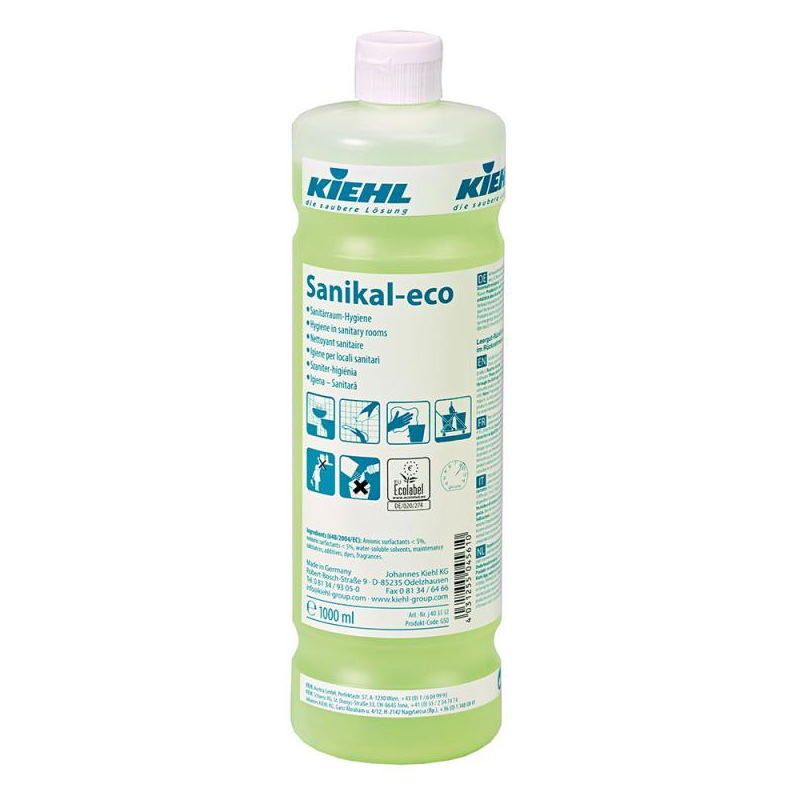 Kiehl Sanikal eco 1l / 10l Sanitärreiniger - Weigola Hygienevertrieb -  - Weigola Hygienevertrieb