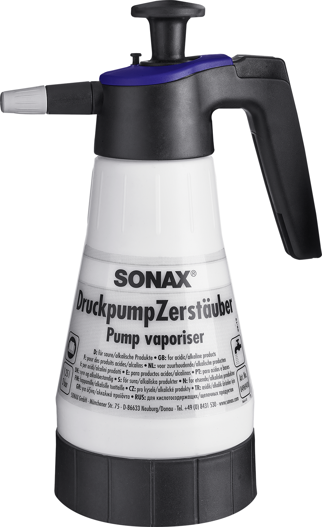 SONAX Druckpumpzerstäuber - Weigola Hygienevertrieb