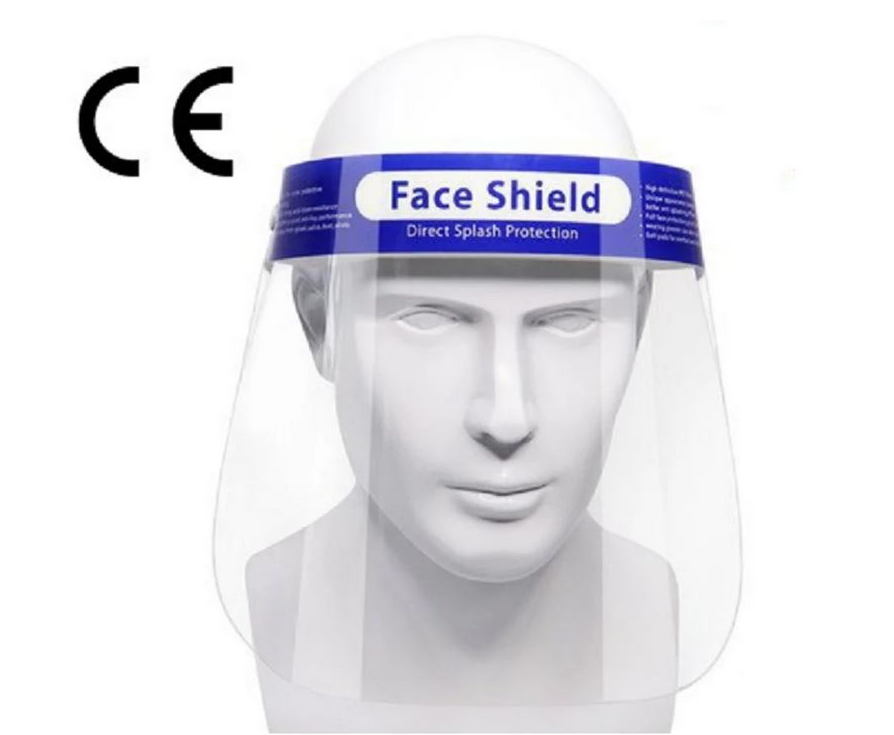 Face Shield mit Schaumstoffpolster - 10 Stück - Weigola Hygienevertrieb - FFP2 Maske - Weigola Hygienevertrieb