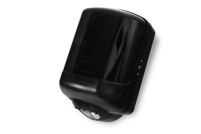 Handtuchrollenspender transparent-schwarz, MIDI - Weigola Hygienevertrieb -  - Weigola Hygienevertrieb