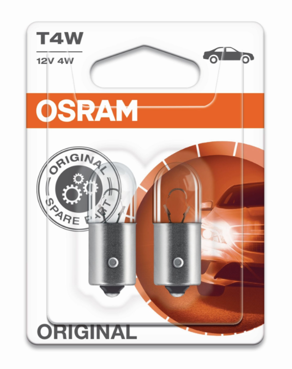 OSRAM Standlicht T4W-12V-4W-BA9s - Weigola Hygienevertrieb -  - Weigola Hygienevertrieb