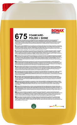 SONAX FoamCare Polish+Shine - Weigola Hygienevertrieb