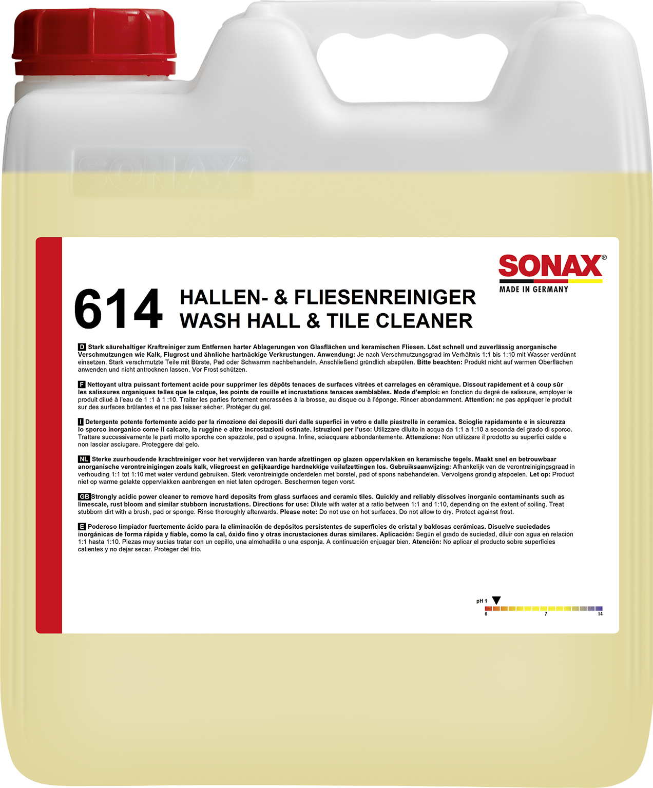 SONAX Hallen+FliesenReiniger - Weigola Hygienevertrieb