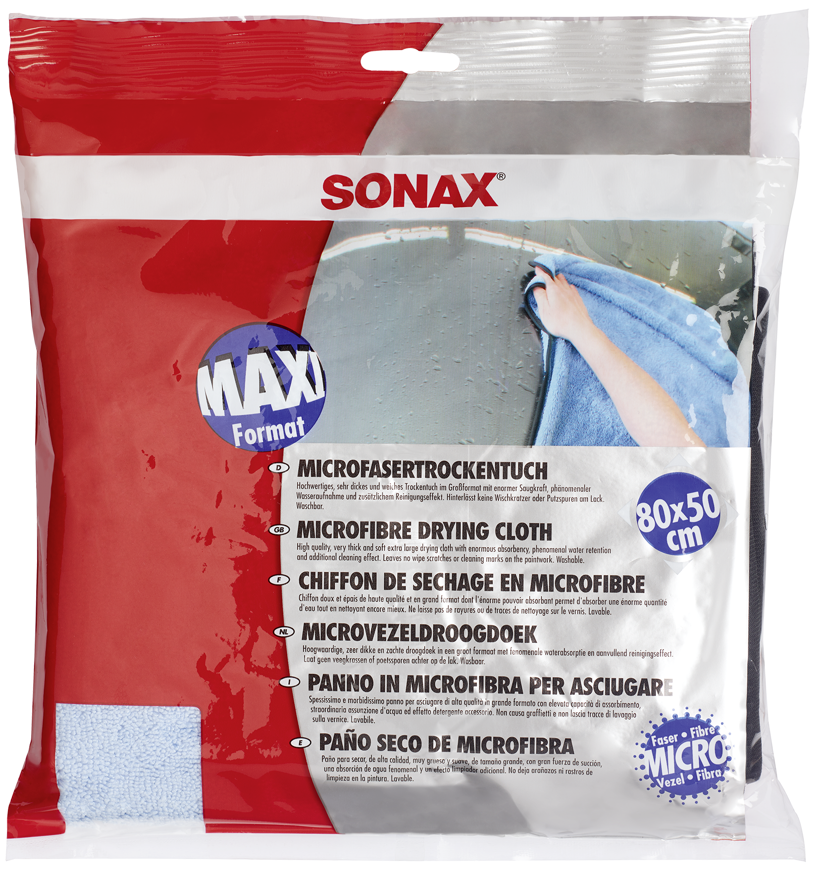 SONAX Microfaser Trockentuch - Weigola Hygienevertrieb