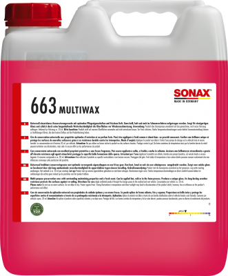 SONAX MultiWax - Weigola Hygienevertrieb -  - Weigola Hygienevertrieb