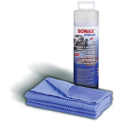 SONAX Reinigungs+Trockentuch / Microfasertuch - Weigola Hygienevertrieb