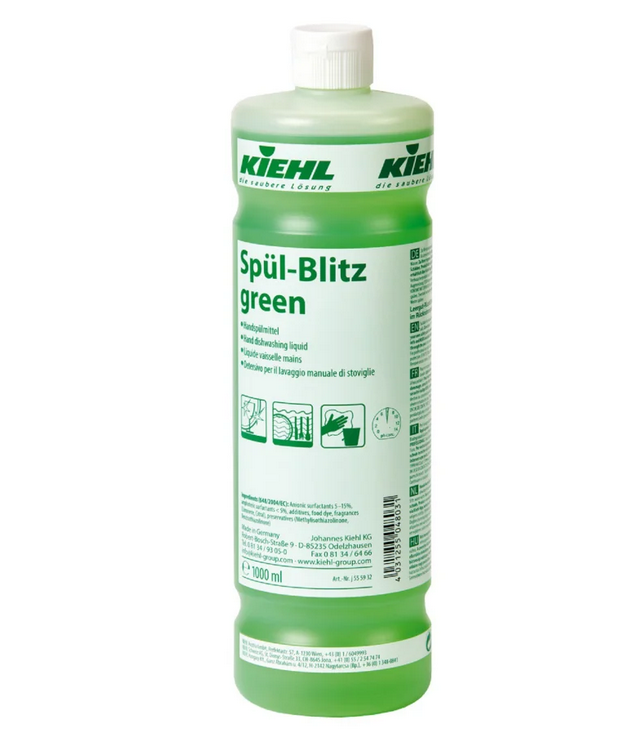 Kiehl Spül Blitz green 1l / 10l Handspülmittel - Weigola Hygienevertrieb -  - Weigola Hygienevertrieb