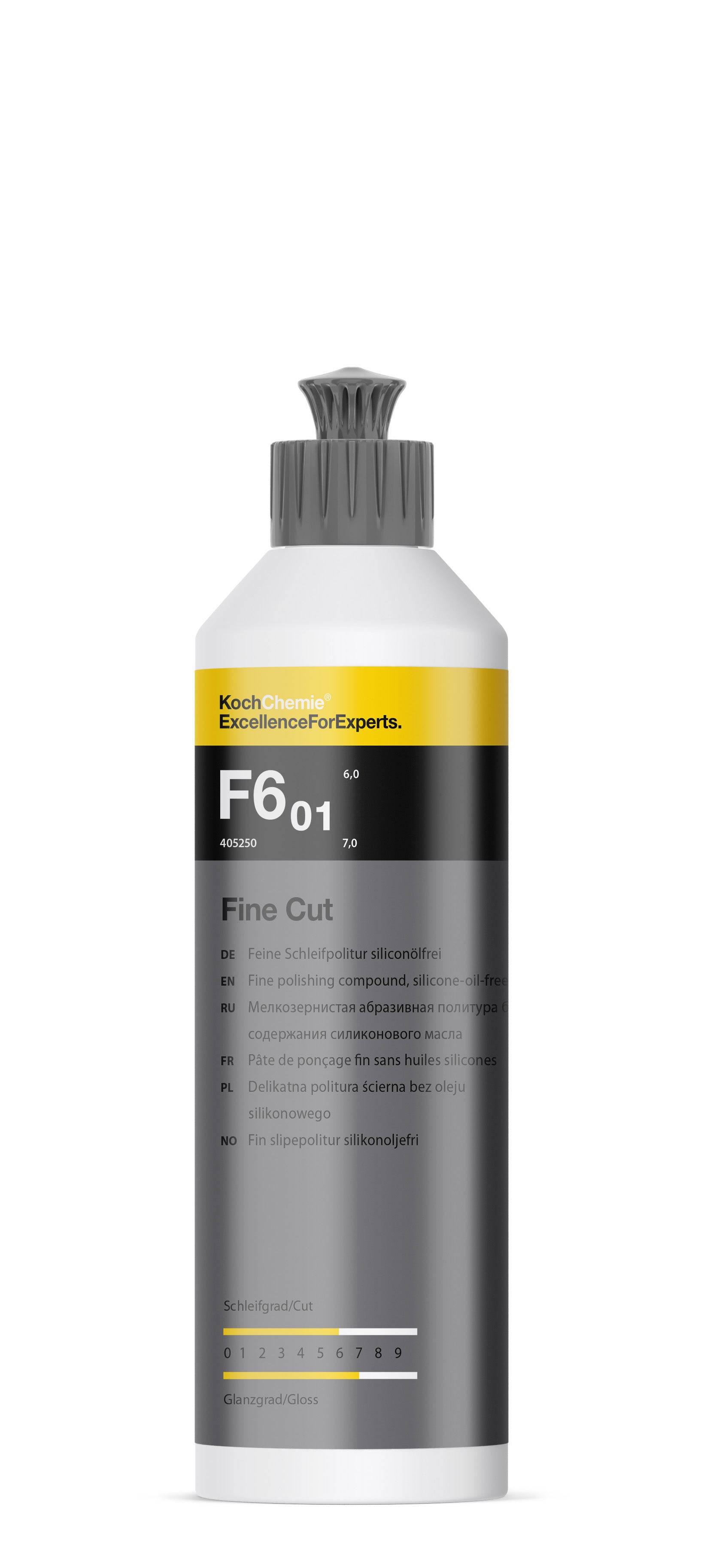 Koch Chemie Fine Cut F6.01, 250ml - Feine Schleifpolitur siliconölfrei-405250