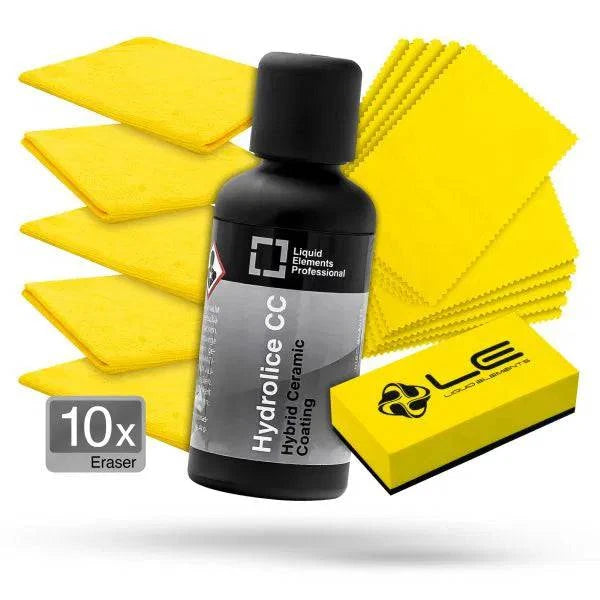 Liquid Elements Professional Hydrolice CC Hybrid Ceramic Coating Plus 10 Eraser FP20_10