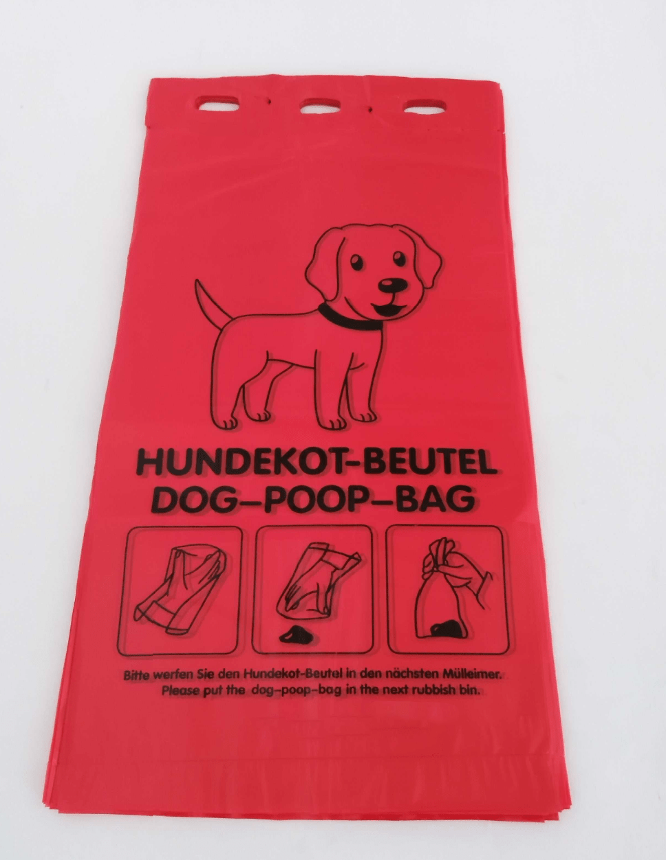 Hundekotbeutel HDPE 3 Liter - 10 Rollen a 100 Stück