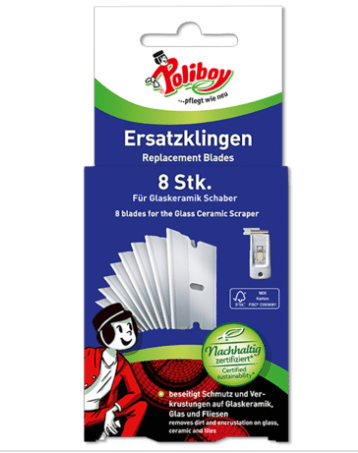 POLIBOY Ersatzklingen, 8 Klingen - Weigola Hygienevertrieb -  - Weigola Hygienevertrieb