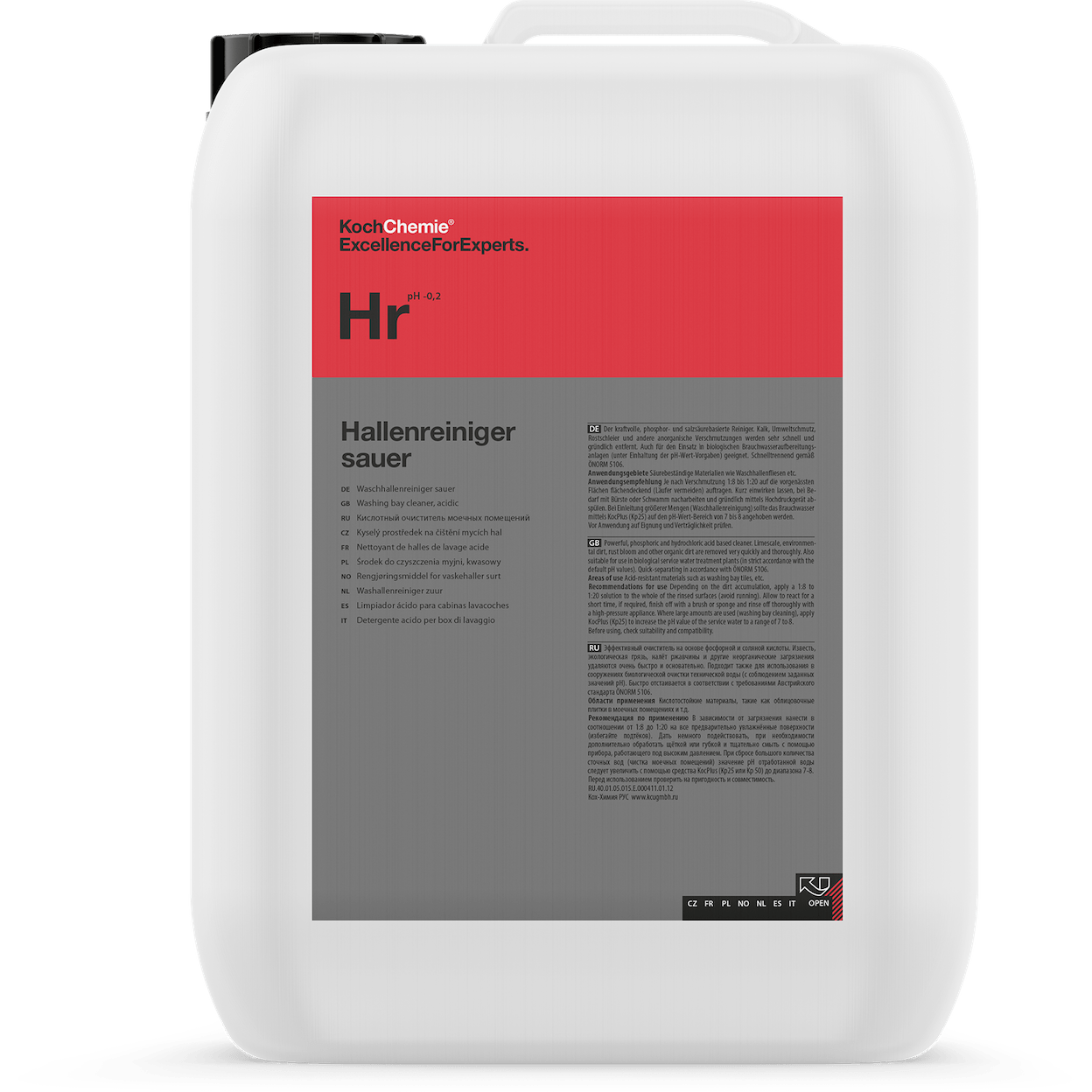 Koch Chemie Hallenreiniger sauer 35l - Weigola Hygienevertrieb -  - Weigola Hygienevertrieb