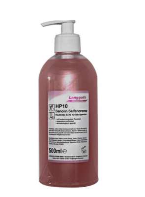 Langguth HP10 Seifencreme 500ml Sanolin - Weigola Hygienevertrieb -  - Weigola Hygienevertrieb