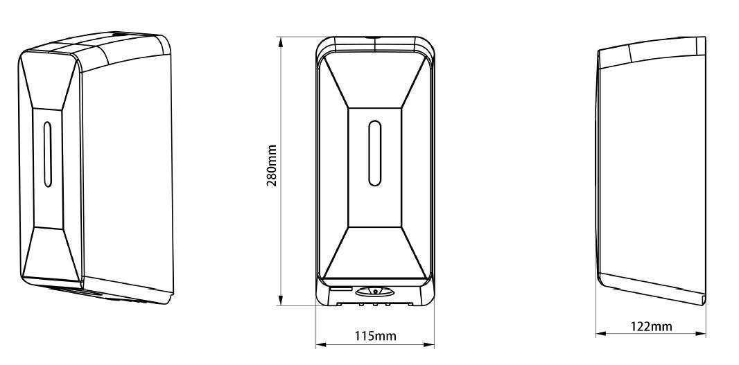 Sensor Desinfektionsspender 800ml - Weigola Hygienevertrieb -  - Weigola Hygienevertrieb