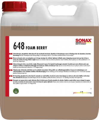 SONAX Foam Berry - Weigola Hygienevertrieb